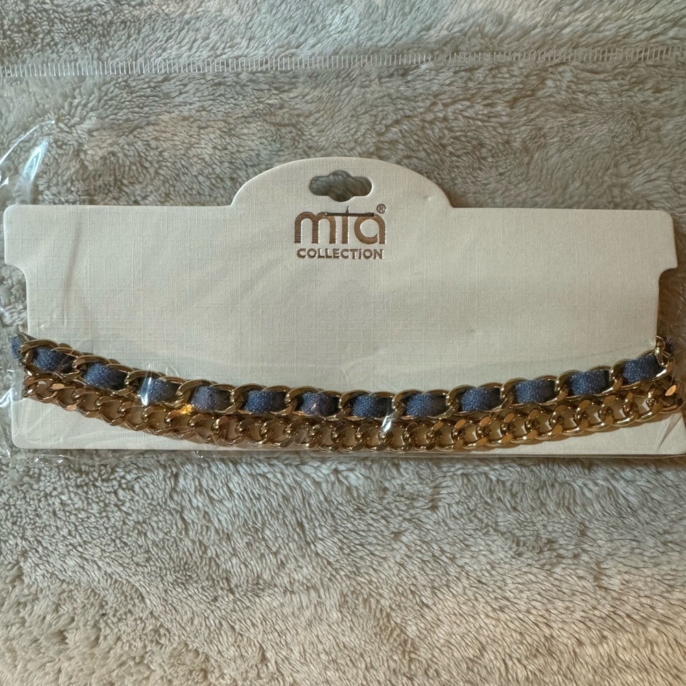 Mia Gold Tone Chain Necklace Set - Picture 3 of 4